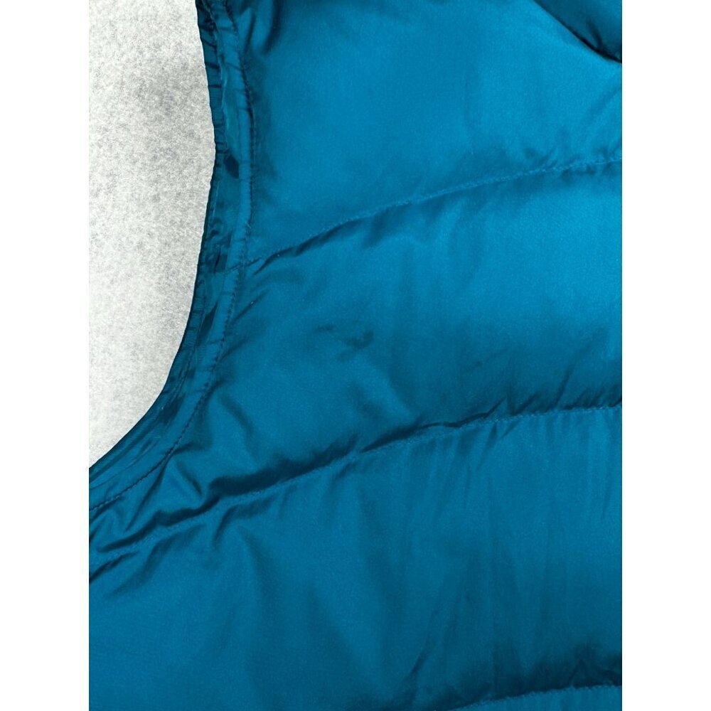 Lands' End Down Puffer Vest Womens Size Large 14-16 Zip Front - Picture 10 of 11